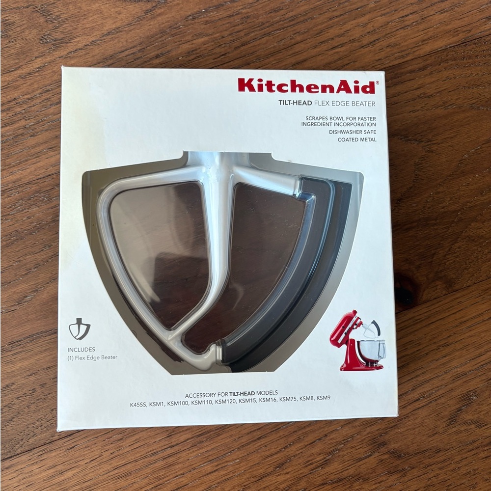 KitchenAid Tilt-Head Flex Edge Beater - new